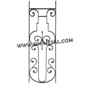 Forged Flat Bar for Iron Balcony and Metal Stair Element