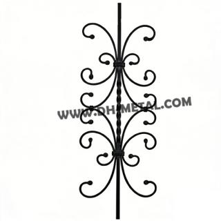 Ornamental Metal Stair Elements Iron Spindle