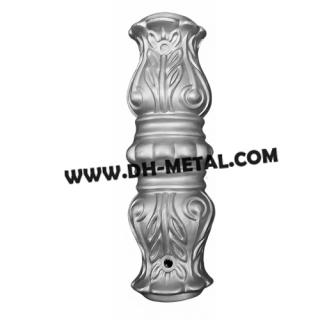 Iron Stair Baluster Alloy Aluminum Square Collar for Metal Spindle Railings