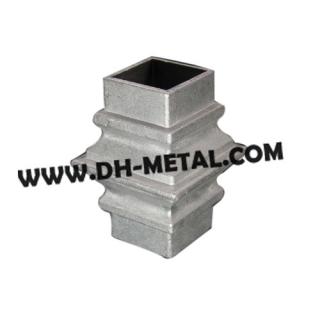 Iron Staircase Accessories Aluminum Knuckle for Square Metal Spindle