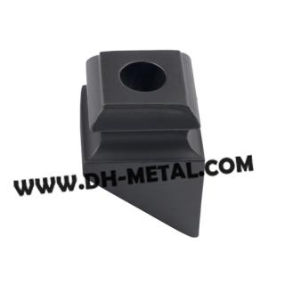 Decorative Iron Stair Newel Slant Aluminum Post Base for Steel Round Balusters 