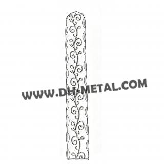 Metal Cap Rail for Stair DHC016